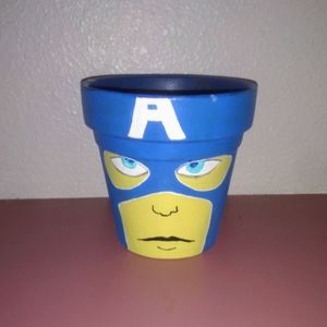 Captain America pot